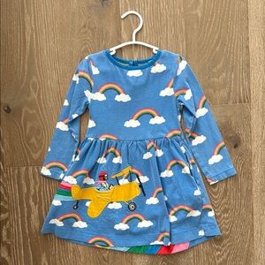 Blue Rainbow Kids Dress